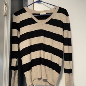 Large black and a white sweater for sale!